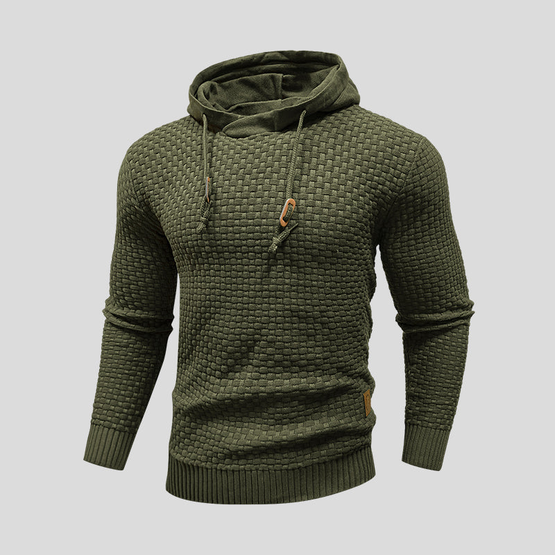WHISTLER | TEXTURED KNIT HOODIE