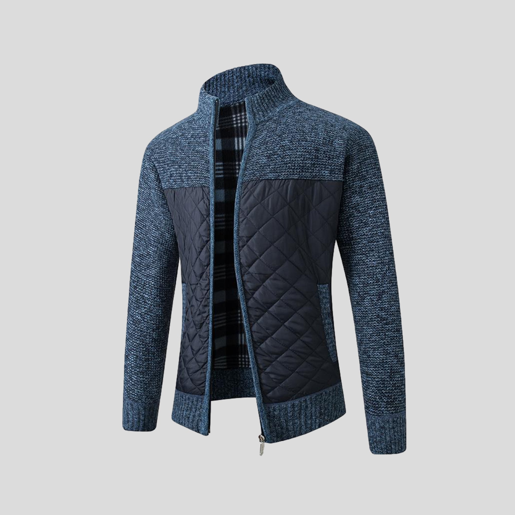 HUDSON | HYBRID QUILTED KNIT JACKET