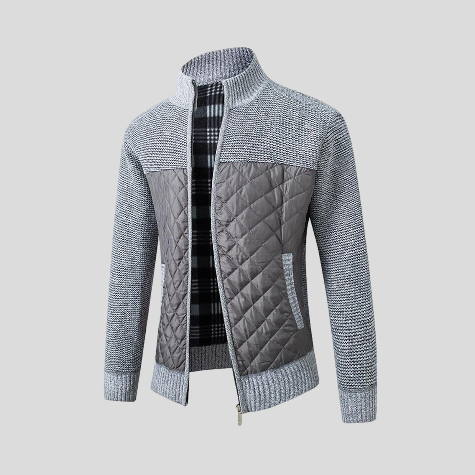 HUDSON | HYBRID QUILTED KNIT JACKET