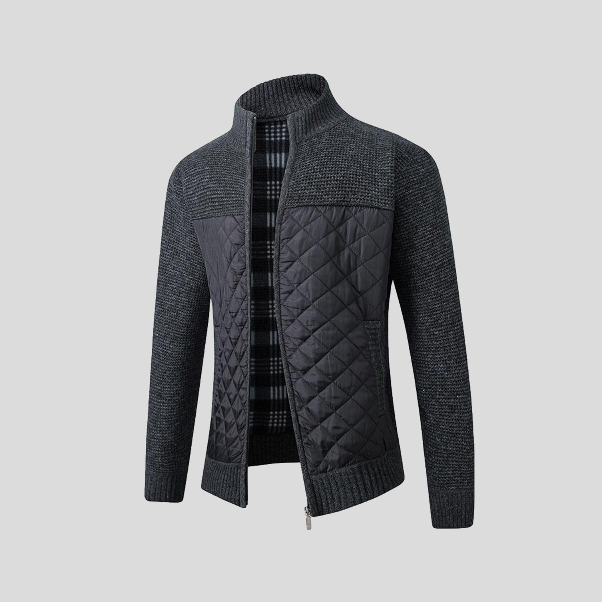 HUDSON | HYBRID QUILTED KNIT JACKET