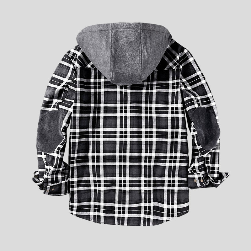 TIMBERLINE | HOODED FLANNEL JACKET