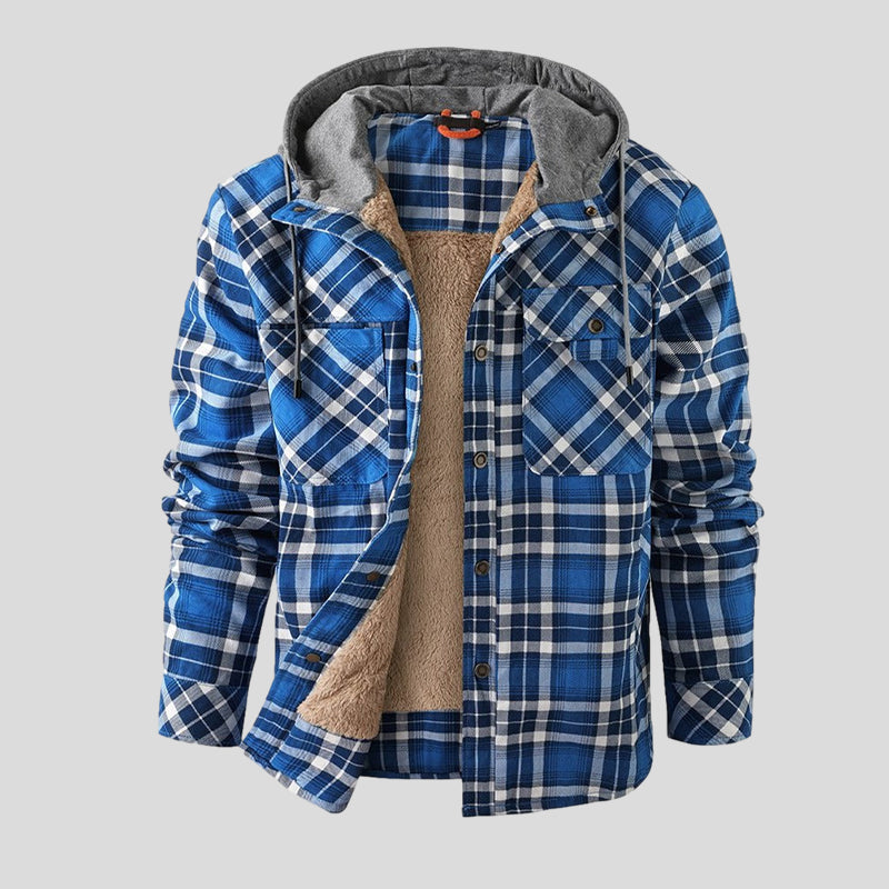 TIMBERLINE | HOODED FLANNEL JACKET